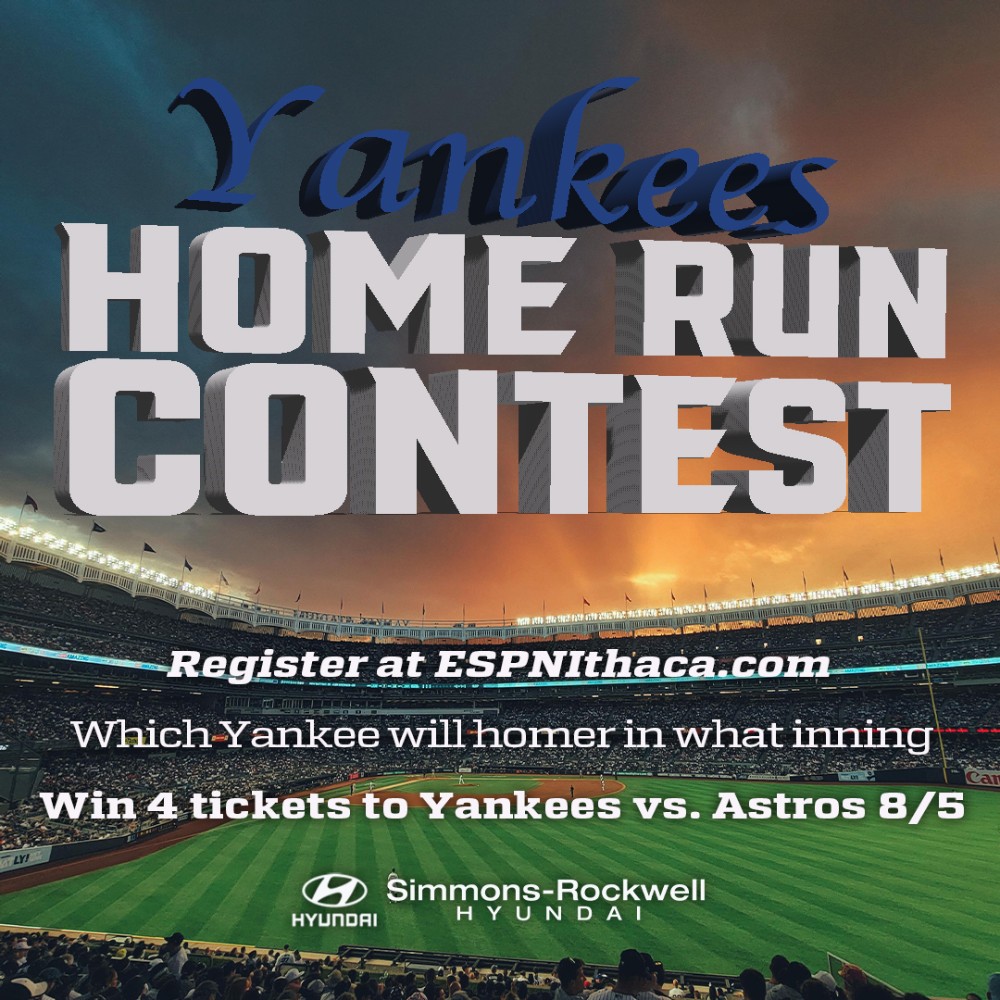 Yankees Home Run Contest ESPN Ithaca WPIEAM