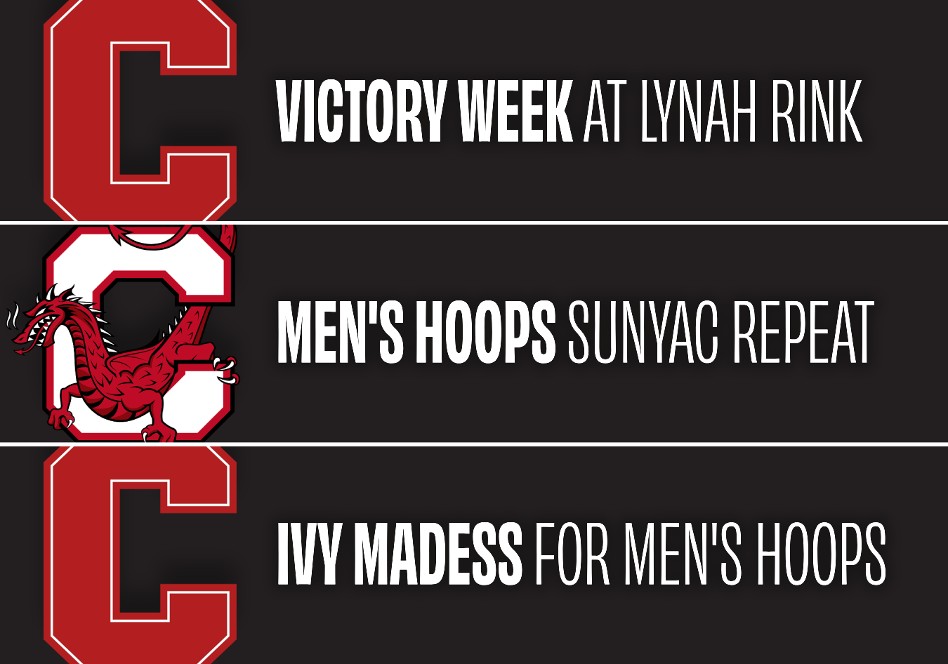 Ryan’s Monday Musings: Winning weekend at Lynah Rink