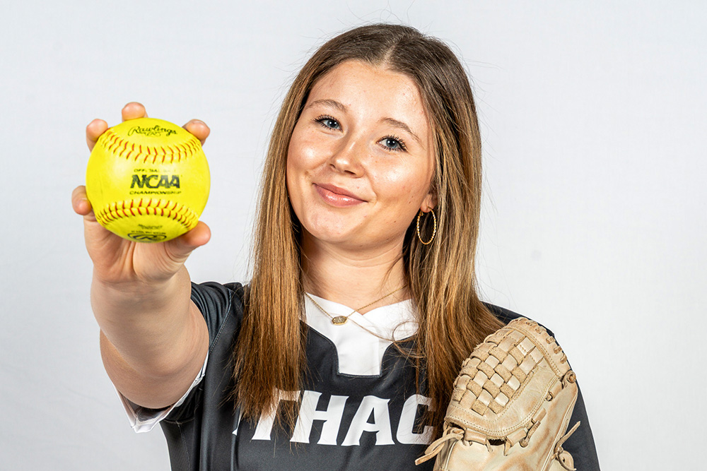 Dryden’s Kahlen Cornell finds home at Ithaca College softball