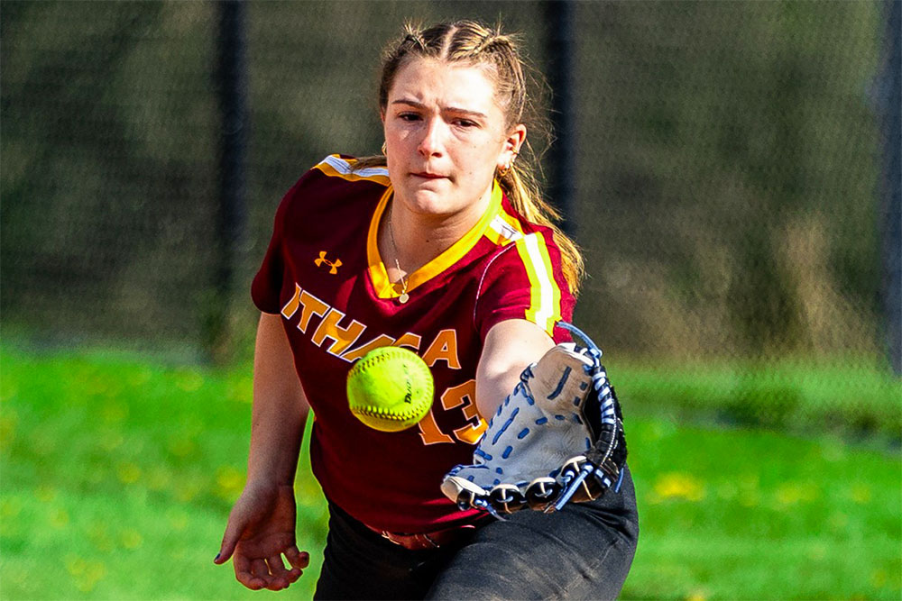 Ithaca High softball returns varsity team to diamond