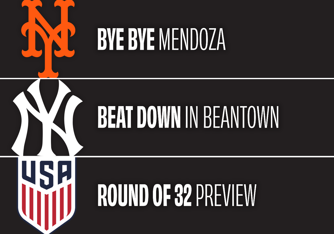 Ryan’s Monday Musings: A week to forget for the Yankees and Mets