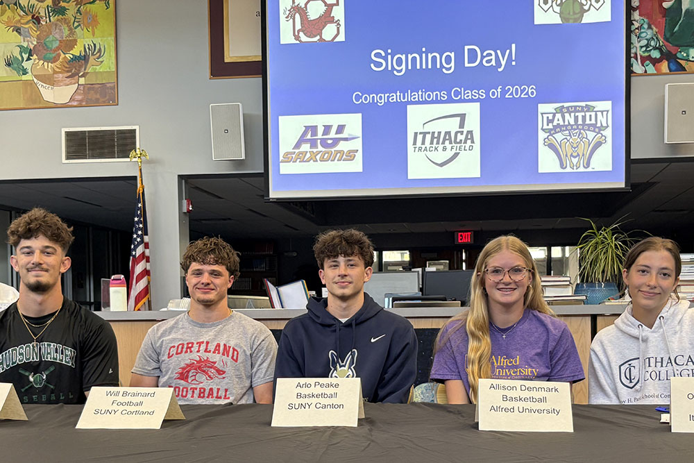 Trumansburg sends multiple student-athletes off to college